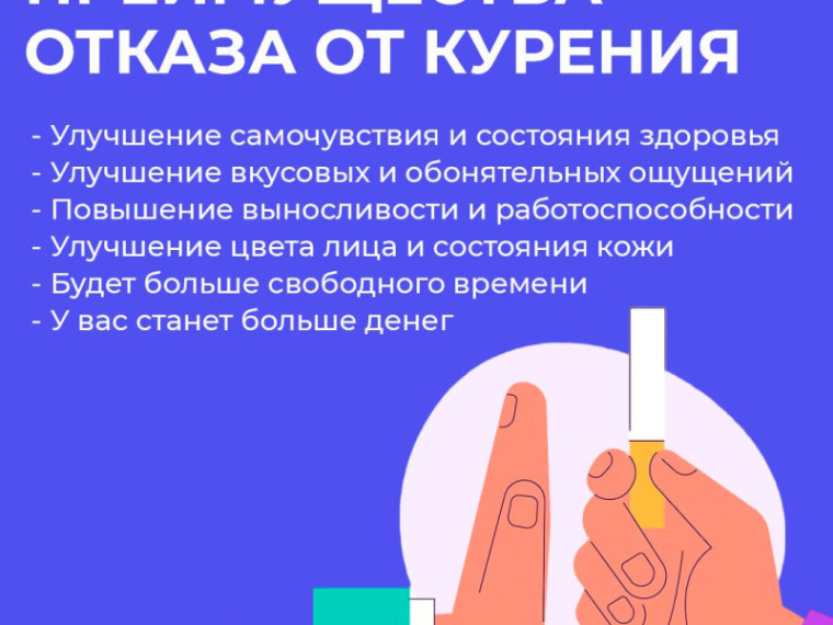 Неделя отказа от табака.
